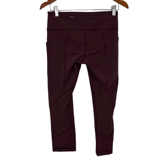 Lululemon Pace Rival Crop *22" Cherry Cola - Picture 11 of 16